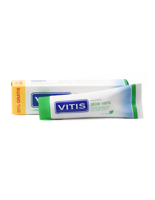 VITIS PASTA DENT ALOE SABOR MENTA 150ML