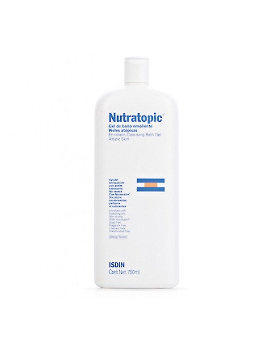 NUTRATOPIC GEL DE BAÑO EMOLIENTE PIEL ATOPICA 75