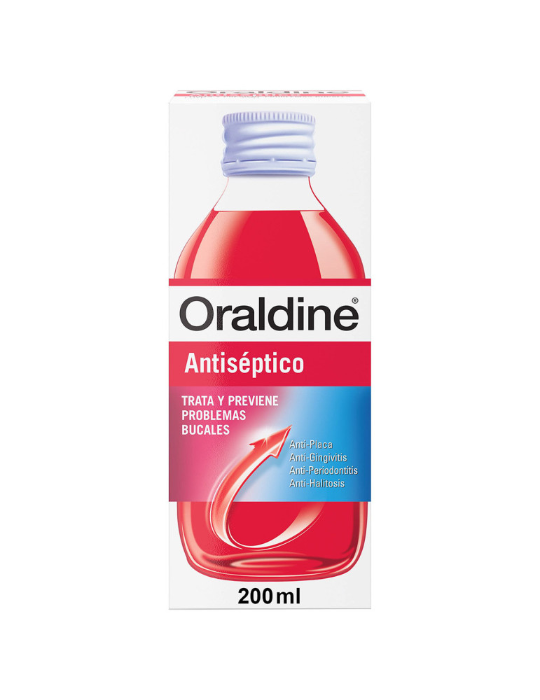ORALDINE ANTISEPTICO 200 ML ROJO