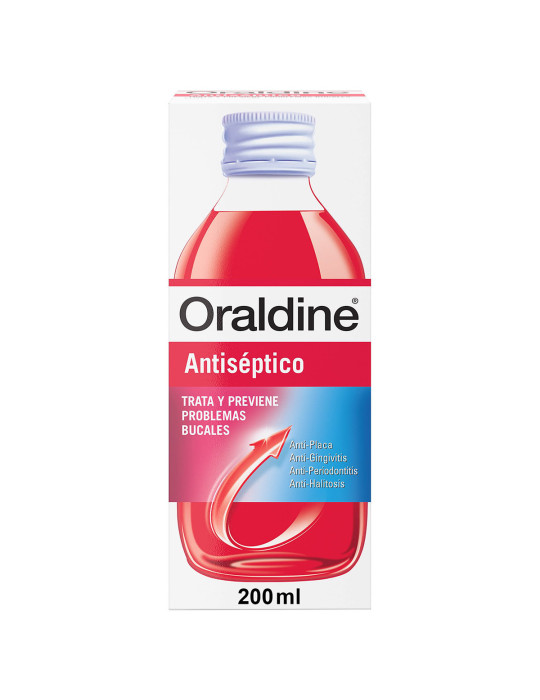 ORALDINE ANTISEPTICO 200 ML ROJO