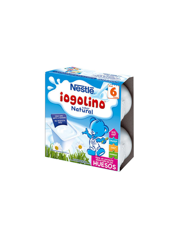 NESTLE YOGOLINO NATURAL 100 G 4 TARRINAS