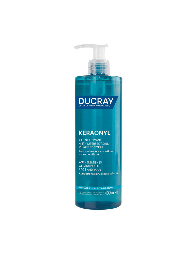 KERACNYL GEL LIMPIADOR DUCRAY 400 ML
