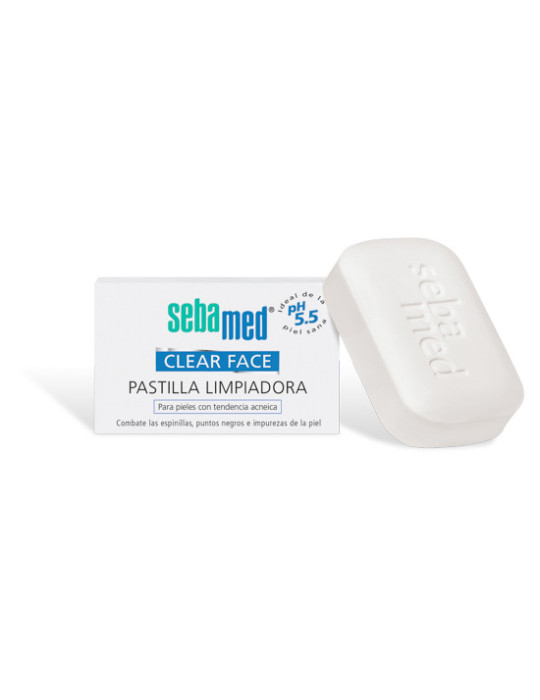 SEBAMED LIMPIADOR PASTILLA CLEAR FACE 100 G
