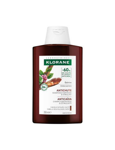 KLORANE CHAMPU QUININA VITAMINA B-6 200 ML