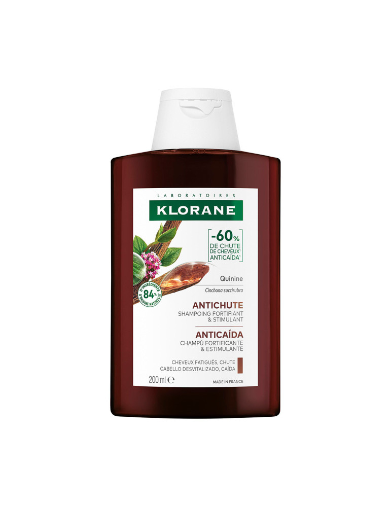 KLORANE CHAMPU QUININA VITAMINA B-6 200 ML