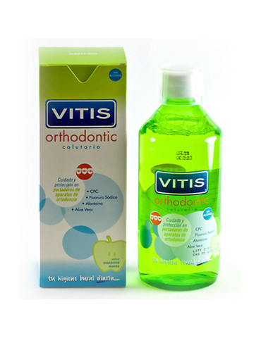 VITIS ORTHODONTIC COLUTORIO MANZANA 500 ML