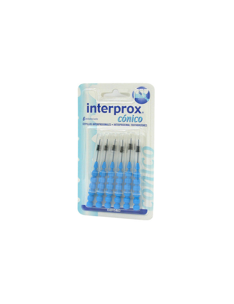 INTERPROX CONICO 6U AZUL