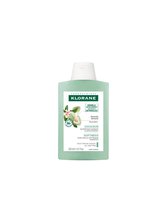 KLORANE CHAMPU LECHE DE ALMENDRAS 200 ML