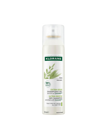 KLORANE CHAMP+ SECO A LA LECHE DE AVENA  150 ML