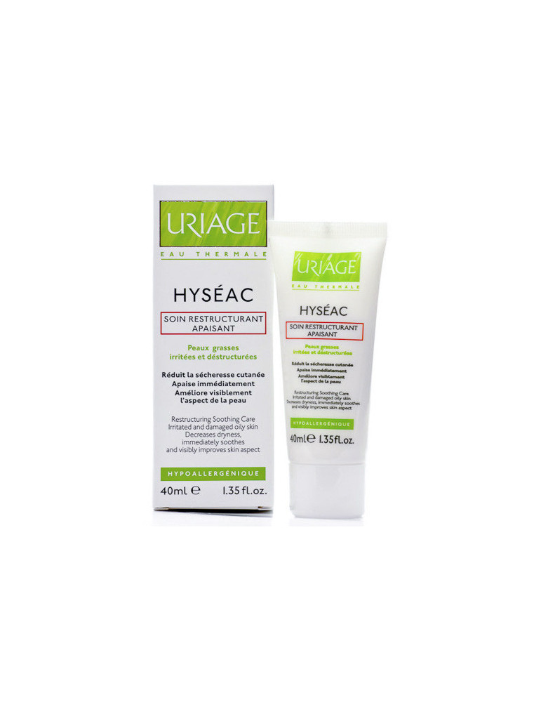 HYSEAC R  REESTRUCTURANTE URIAGE CREMA 40ML