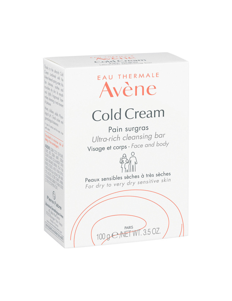 AVENE COLD CREAM PAN LIMPIADOR 100 GR