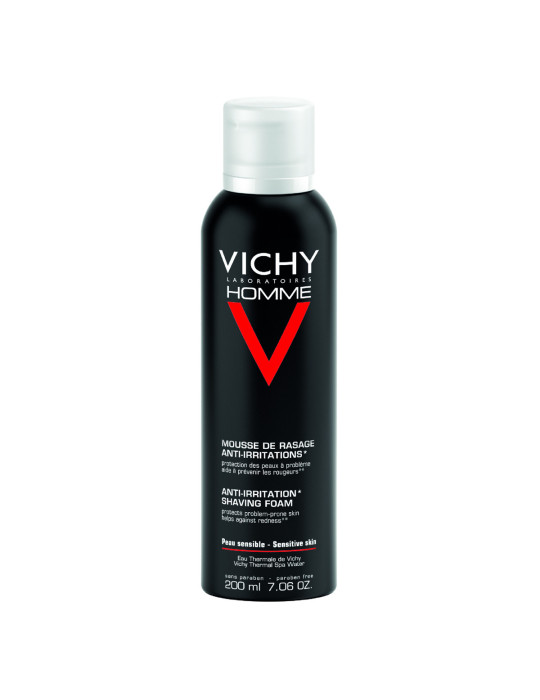 VICHY HOMME ESPUMA AFEITAR  P.SENSIBLES 200 ML