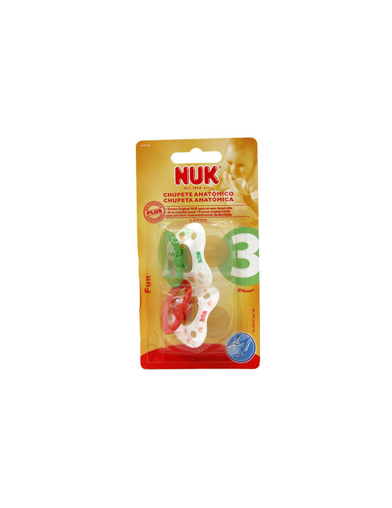 CHUPETE NUK LATEX T3 DIA SURTI