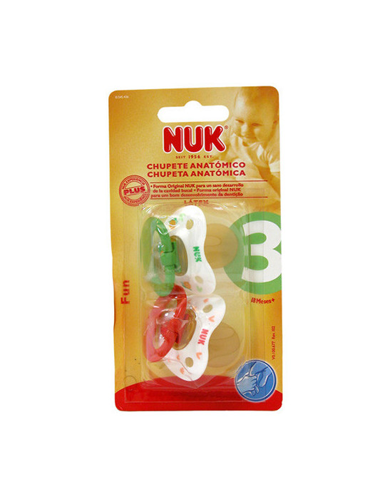 CHUPETE NUK LATEX T3 DIA SURTI