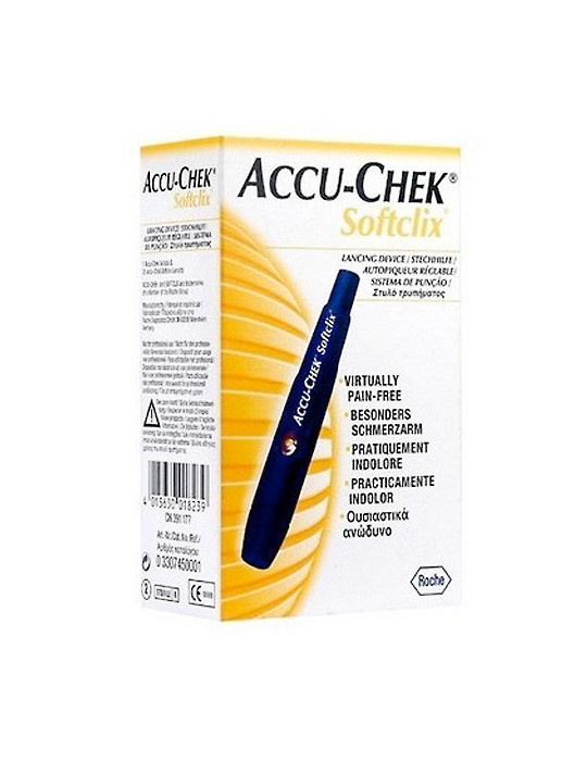 ACCU CHEK SOFTCLIX PLUMA SANGR