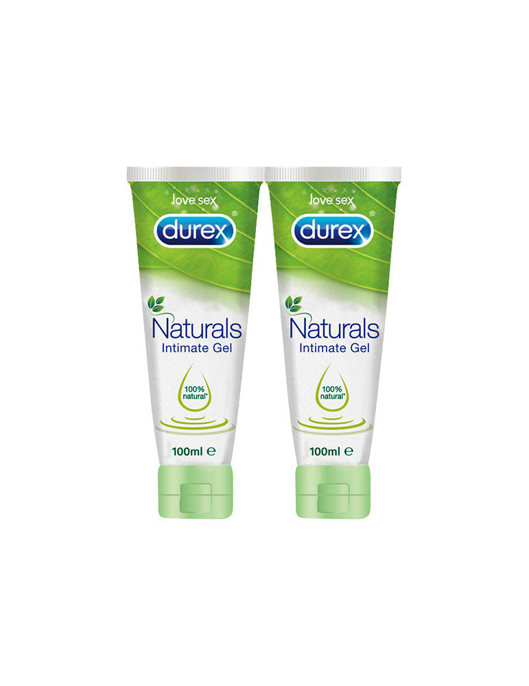 DUPLO DUREX NATURAL GEL 100ML 2U