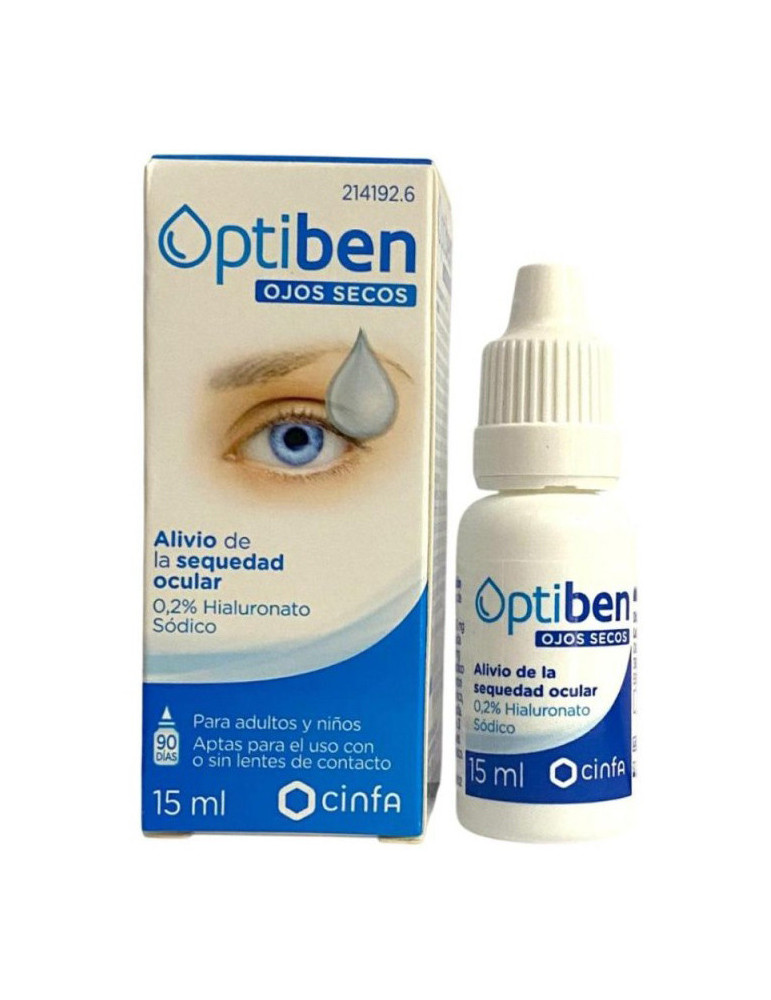 OPTIBEN OJOS SECOS GOTAS 15 ML