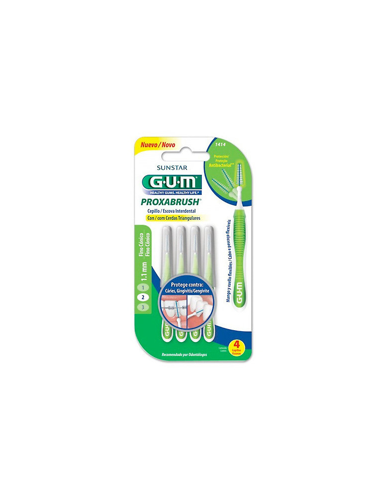 GUM INTERDENTAL 1414 VERDE TRAV ULTRA FINO CON0