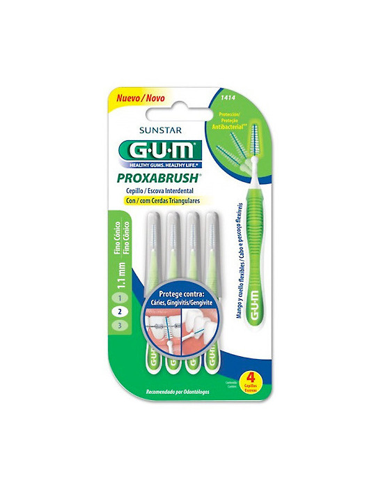 GUM INTERDENTAL 1414 VERDE TRAV ULTRA FINO CON0