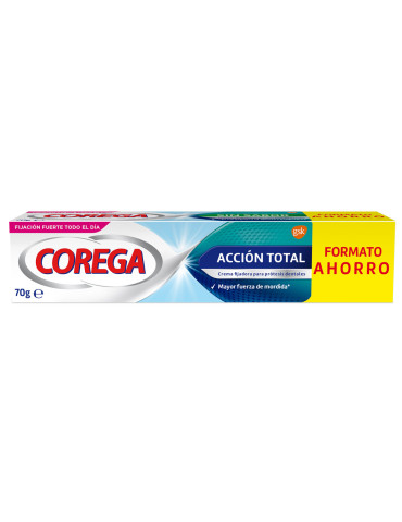 COREGA ACCION TOTAL CREMA FIJADORA 70G BLANCO