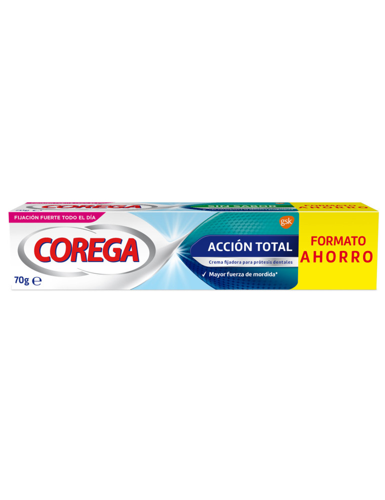COREGA ACCION TOTAL CREMA FIJADORA 70G BLANCO