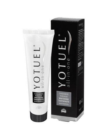 YOTUEL ALL IN ONE DENTIFRICO BLANQUE 75 ML NEGRO
