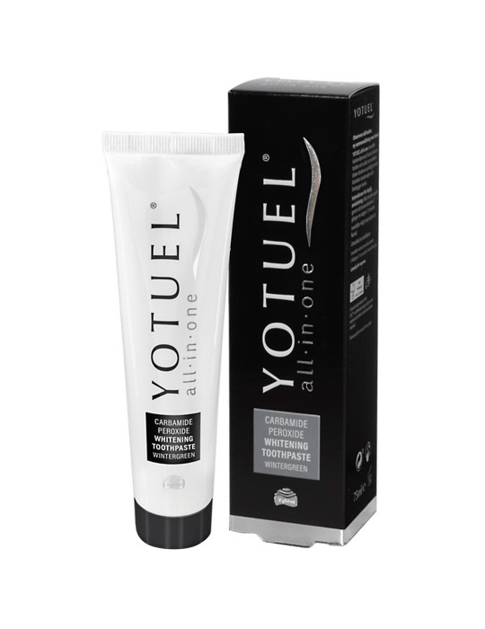 YOTUEL ALL IN ONE DENTIFRICO BLANQUE 75 ML NEGRO