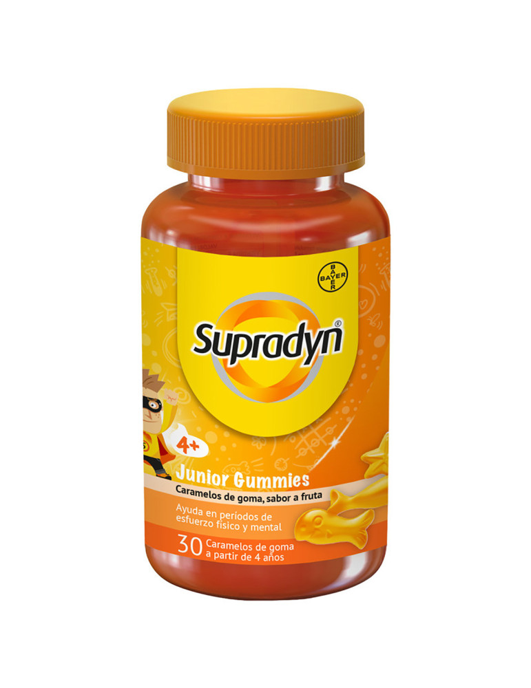 SUPRADYN JUNIOR GUMMIES CARAMELOS DE GOMA 30 U 4