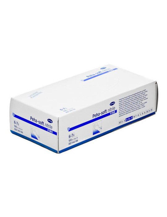 GUANTES DE NITRILO PEHA-SOFT NITRILE PEQ 100UN