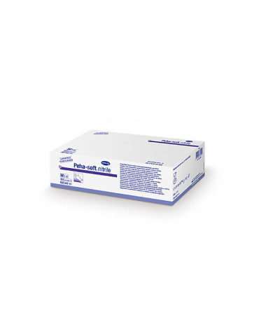 GUANTES DE NITRILO PEHA-SOFT NITRILE MED 100UN