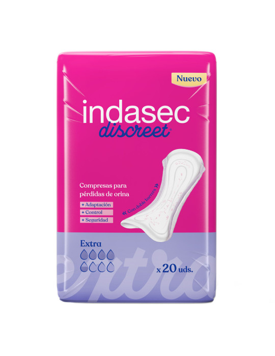 INDASEC INCONT DERMO SEDA EXTRA 20 UNID(GDE)
