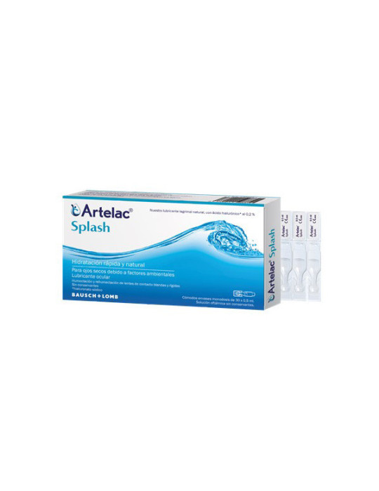 ARTELAC SPLASH LAGRIMA 30 UNIDOSIS
