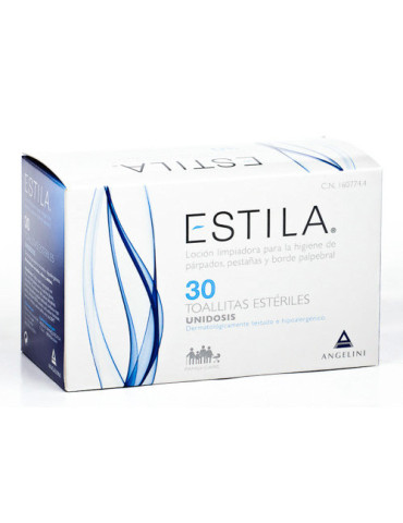 ESTILA TOALLITAS ESTERILES MONOUSO 30 TOALLITAS