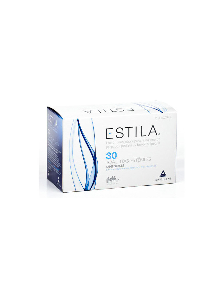 ESTILA TOALLITAS ESTERILES MONOUSO 30 TOALLITAS
