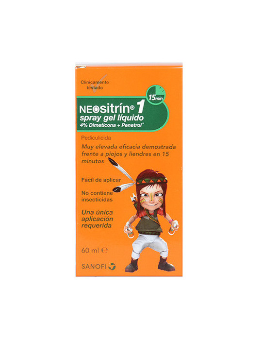 NEOSITRIN 100% SPRAY ANTIPIOJOS GEL LIQUIDO 60ML