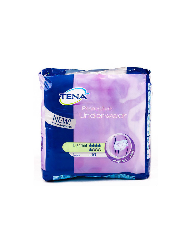 TENA SILHOUETTE CINTURA ALTA BRAGA ABSORB BLANCO