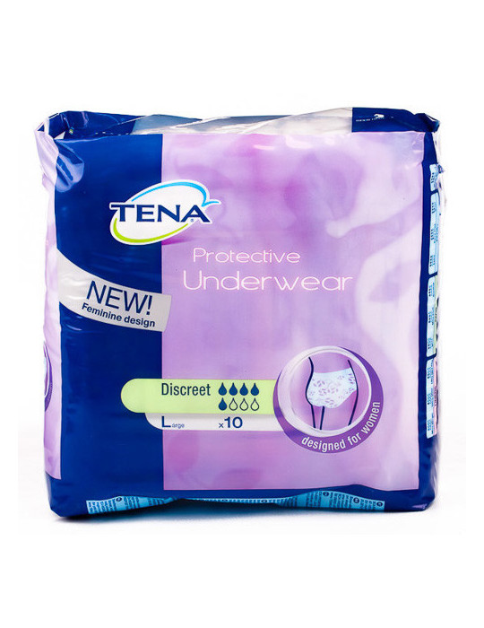 TENA SILHOUETTE CINTURA ALTA BRAGA ABSORB BLANCO