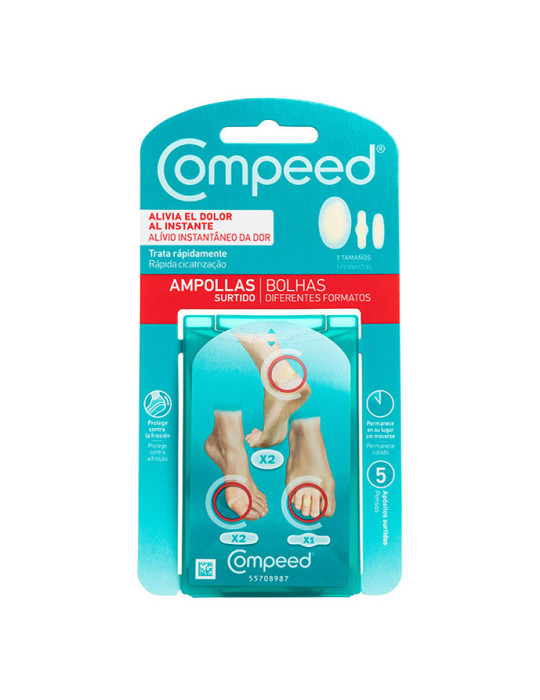 COMPEED AMPOLLAS SURTIDOS 5 U
