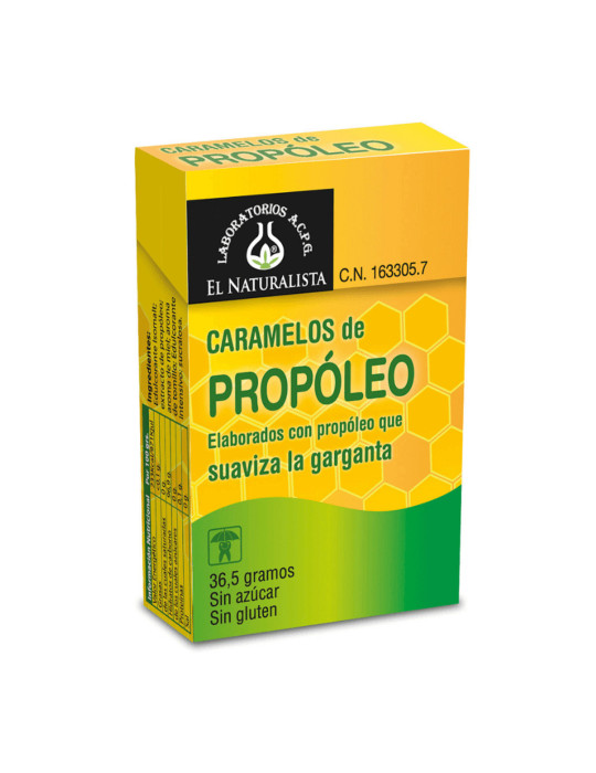 EL NATURALISTA CARAMELOS PROPO SIN AZUCAR 20UDS