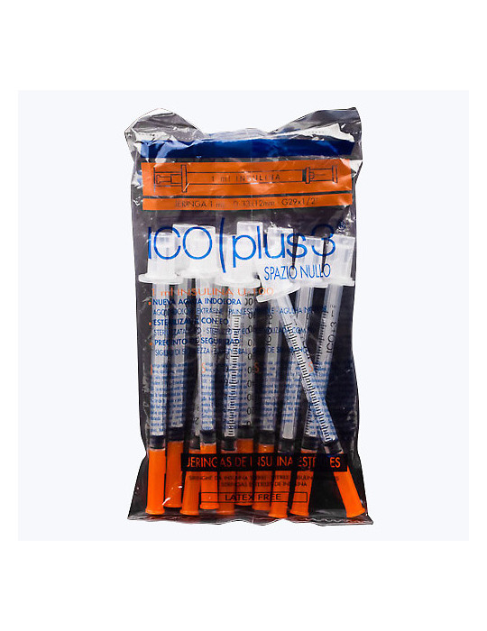 JERINGA DE INSULINA 10UDS ICO PLUS 3 1 ML A:0.33