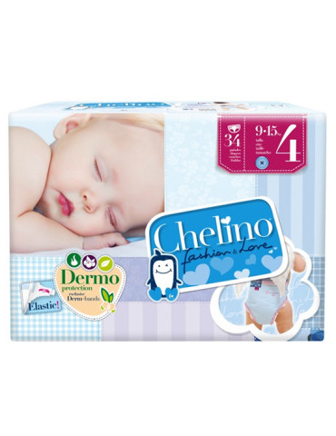 PAÑAL INFANTIL CHELINO FASHION&LOVE T-4 (10-13 K