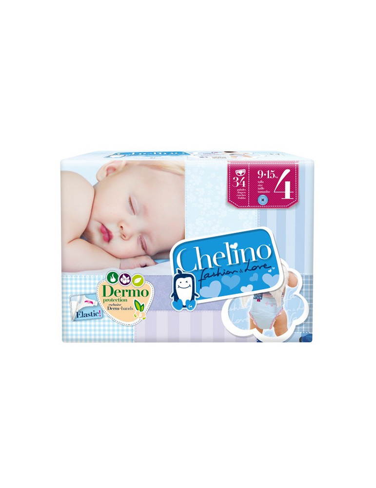 PAÑAL INFANTIL CHELINO FASHION&LOVE T-4 (10-13 K