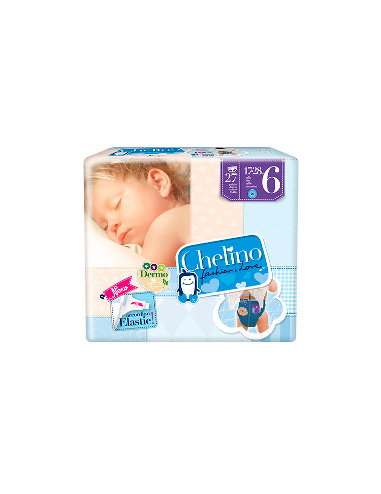 PAÑAL INFANTIL CHELINO FASHION&LOVE T-6 (17 -