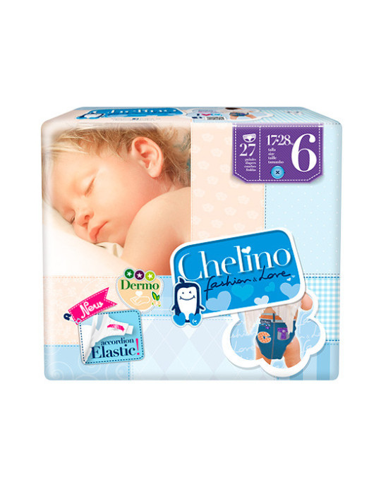 PAÑAL INFANTIL CHELINO FASHION&LOVE T-6 (17 -