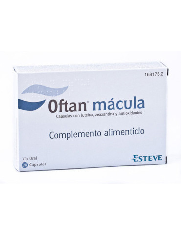 OFTAN MACULA ESTEVE 90 CAPS AZUL