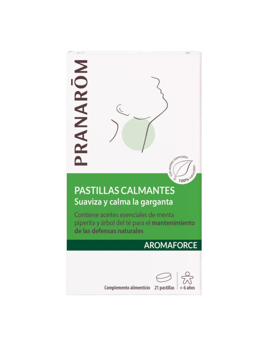 PRANAROM AROMAFORCE 21 PASTILLAS CALMANTES