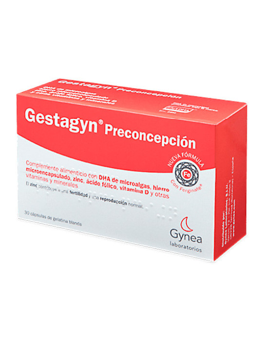 GESTAGYN PRECONCEPCION 30 CAPSULAS