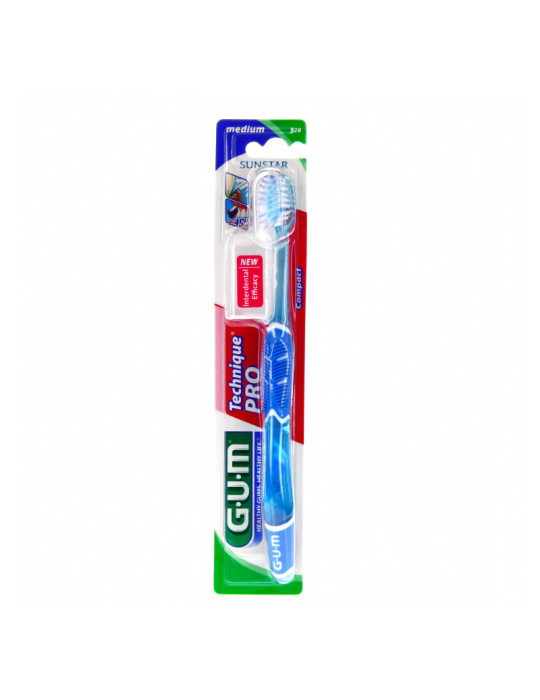 CEPILLO DENTAL ADULTO GUM 528 TECHNIQUE PRO COMP