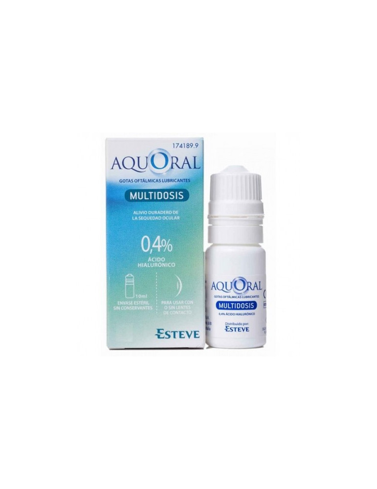 AQUORAL GOTAS OFTALMICAS LUBRI ESTERIL AC FRASCO