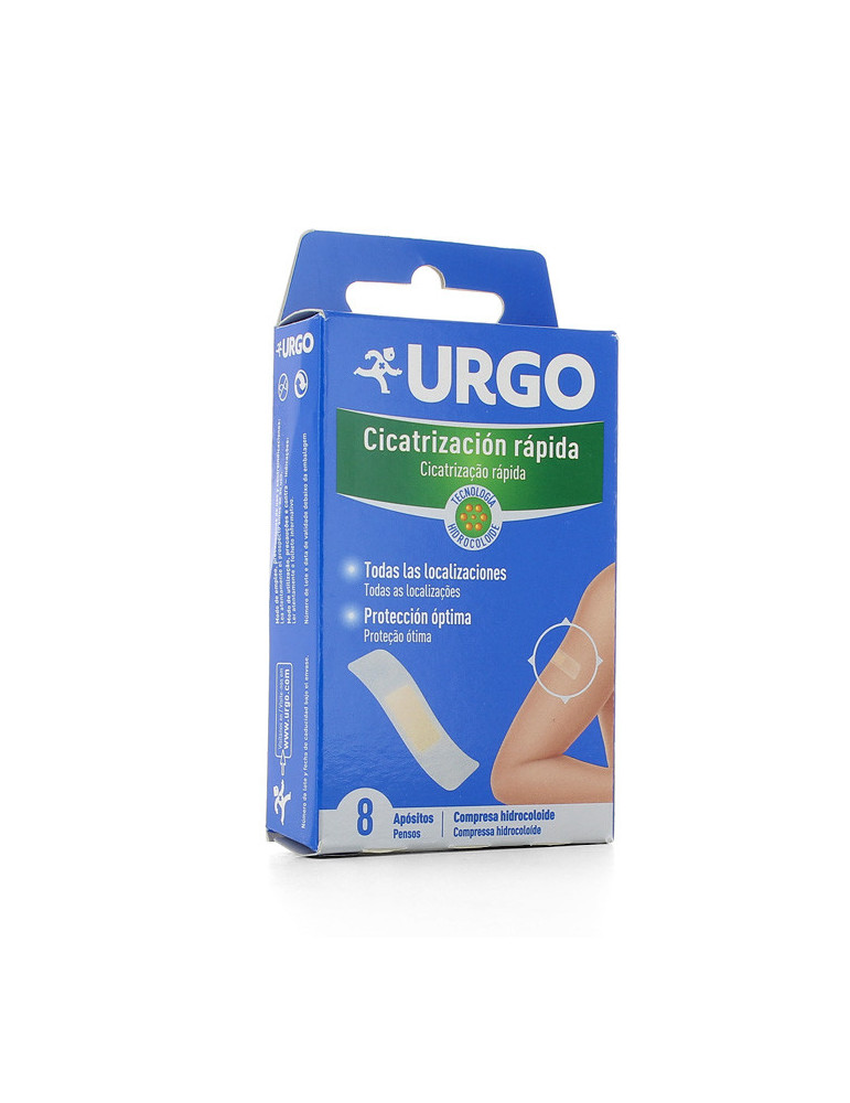 URGO CICATRIZACION RAPIDA HIDROCOLOIDE 8 APOSITO